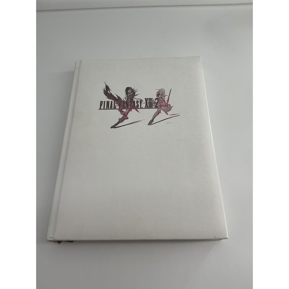 Final Fantasy XIII-2 Collector's Edition Strategy Guide Hardcover Piggyback